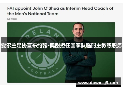 爱尔兰足协宣布约翰·奥谢担任国家队临时主教练职务 爱尔兰足协宣布约翰·奥谢担任国家队临时主教练职务